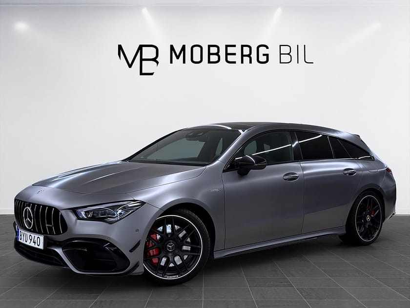 Bild 1 av Mercedes-Benz AMG CLA 45 S 4MATIC+ Shooting Brake 4M+ 421hk Pano Burmester Navi 360