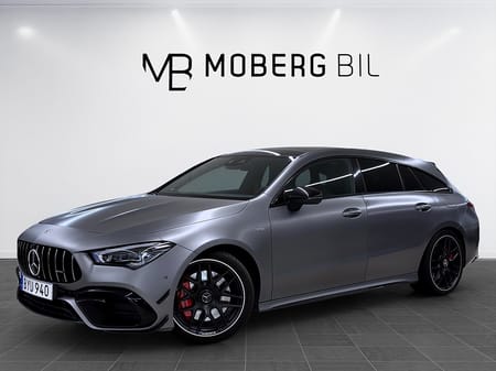 Mercedes-Benz AMG CLA 45 S 4MATIC+ Shooting Brake 4M+ 421hk Pano Burmester Navi 360