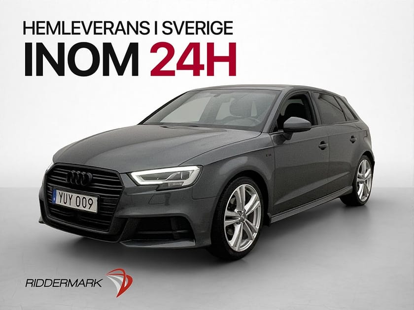 Bild 3 av Audi A3 Sportback 1.5 TFSI S Line B&O Halvskinn Adaptiv-Fart