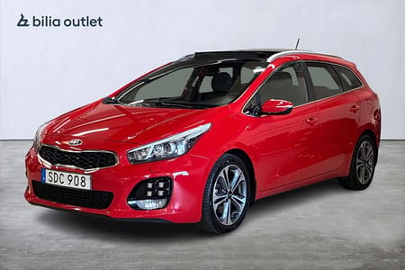 Kia cee'd_sw sw 1.6 CRDi DCT GT-Line 136hk Panorama Navi Carplay
