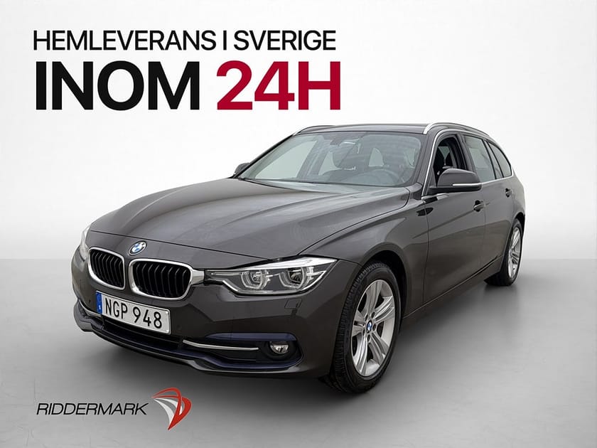 Bild 3 av BMW 320d xDrive Touring 190hk Sport line M-Värm Drag M-Sport ratt