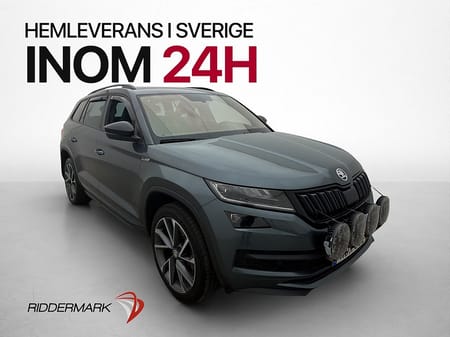 Škoda Kodiaq Skoda 2.0 TDI 4X4 Sportline 7-Sits Cockpit Värm Drag