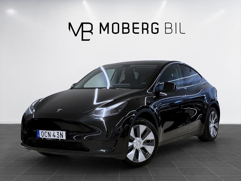 Bild 1 av Tesla Model Y Standard Range RWD 299hk Helg på Moberg! Pano Drag B-Kamera