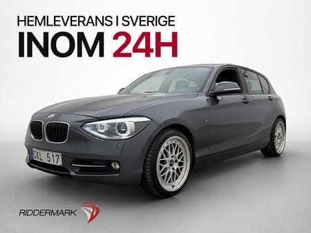 BMW 120d 120 184hk Sport line Värmare Sensorer Keyless Dragkrok
