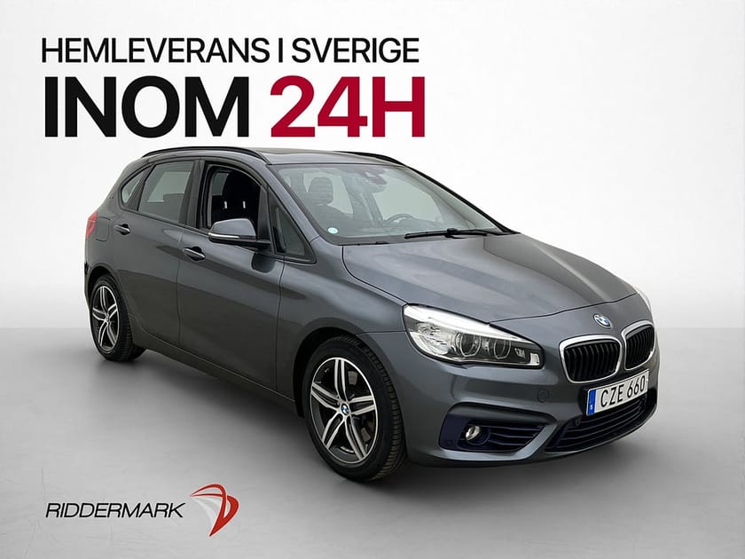 Bild 1 av BMW 225xe Active Tourer 224hk AWD Sport line HUD Kamera Pano Navi