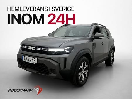 Dacia Duster 1.2 TCe 131hk Kamera CarPlay Rattvärme Dragkrok