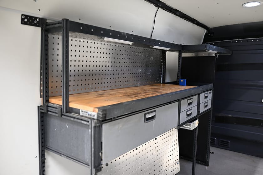 Bild 5 av Mercedes-Benz Sprinter 316 CDI 4x4 Skåpbil 163HK Automat|Inredd|Uppvärmt-skåp|Leasbar