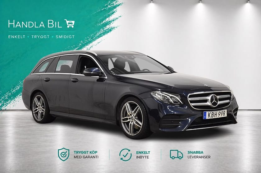 Bild 4 av Mercedes-Benz E 200 T d Fleet 200T 9G-Tronic AMG Line Drag Widescreen Navi