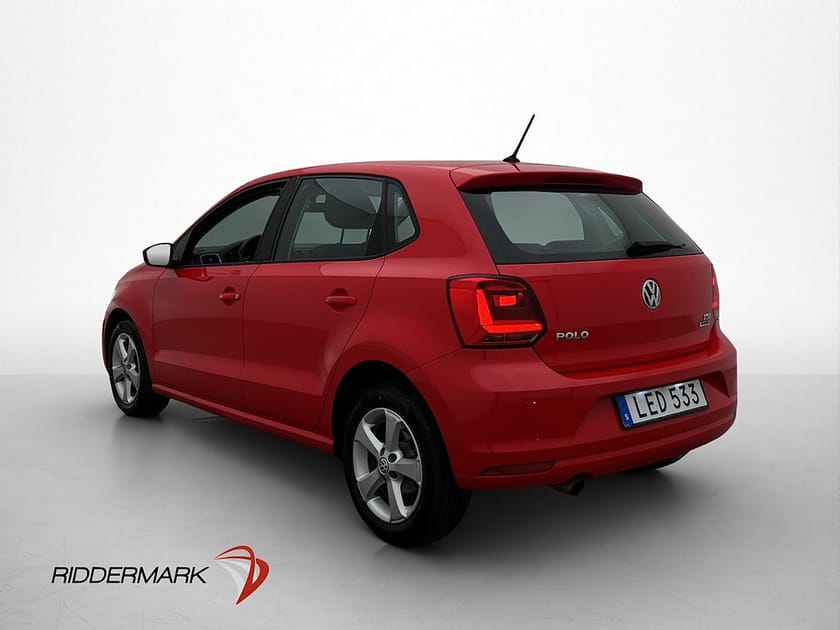 Bild 5 av Volkswagen Polo 1.2 TSI 90hk Base Bluetooth AC 1-Brukare