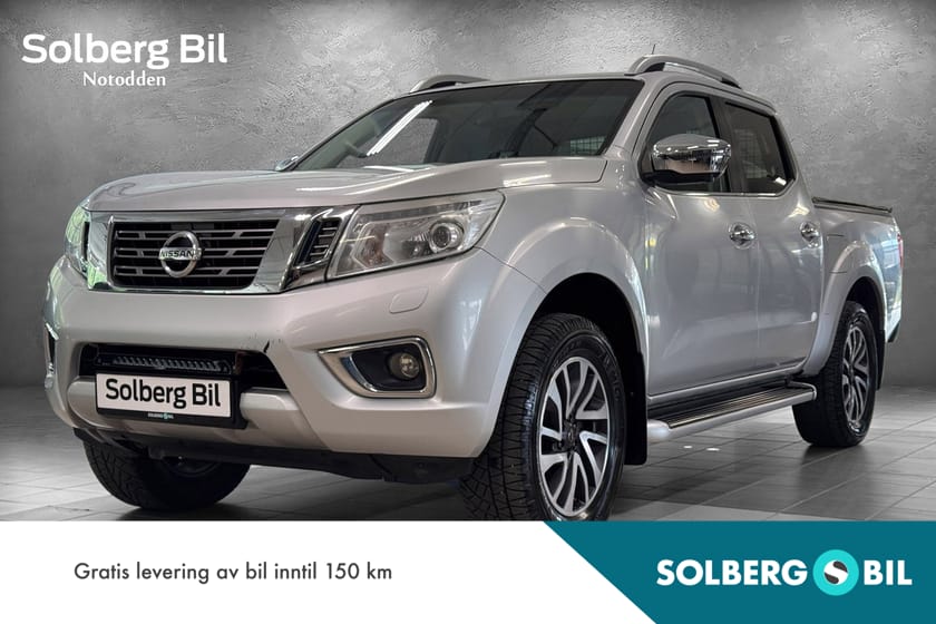 Bilde 1 av Nissan Navara Dobbelcab 190hk/Aut/4X4/Tekna/Eu28/1eier/H.feste/Skinn++