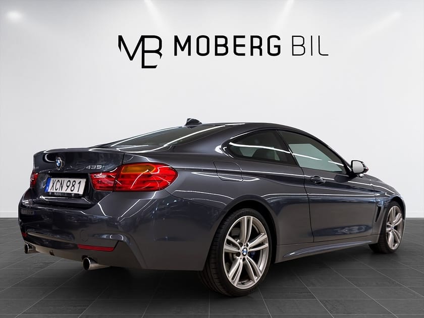 Bild 5 av BMW 435i xDrive Coupé 306hk Helg på Moberg! M Sport Shadow Line Skinn