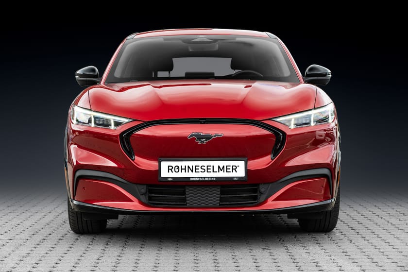 Bilde 3 av Ford Mustang Mach-E Long Range AWD LR|AWD|Tekno|B&O|360|Krok|Skinn|Innbytte|Se km!