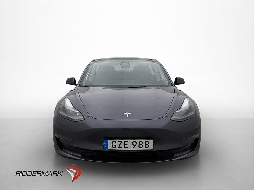 Bild 3 av Tesla Model 3 Long Range AWD EL-Bagage Värmepump Pano Navi