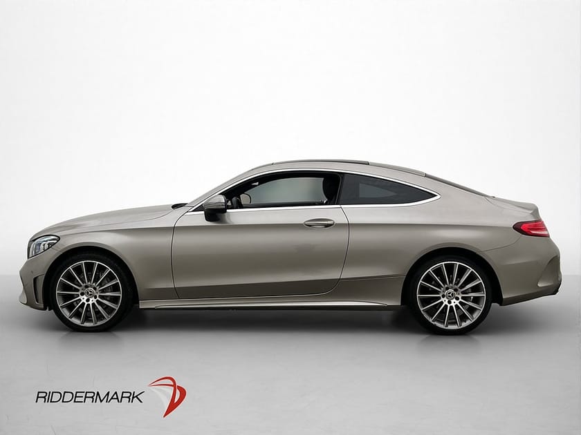 Bild 4 av Mercedes-Benz C 220 d 4MATIC Coupé C220 4M AMG Cockpit Pano Kamera Värmare