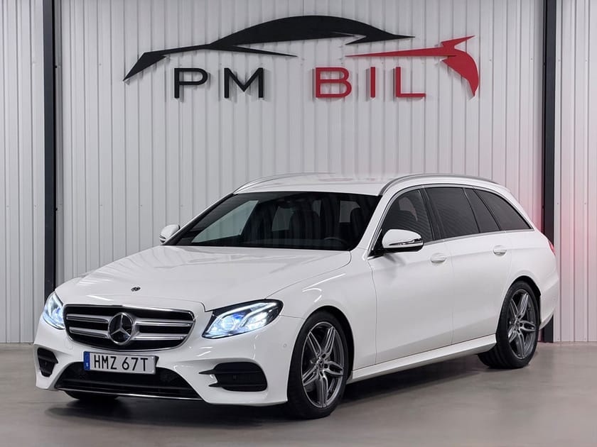 Bild 1 av Mercedes-Benz E 200 T d Fleet 9G-Tronic AMG Line En-Brukare Värmare Drag Navi