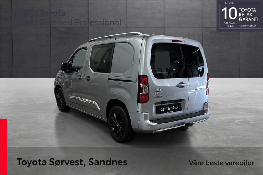 Bilde 3 av Toyota ProAce City Kort (L1)  1.5 Diesel 130 Automat 8 gir Comfort