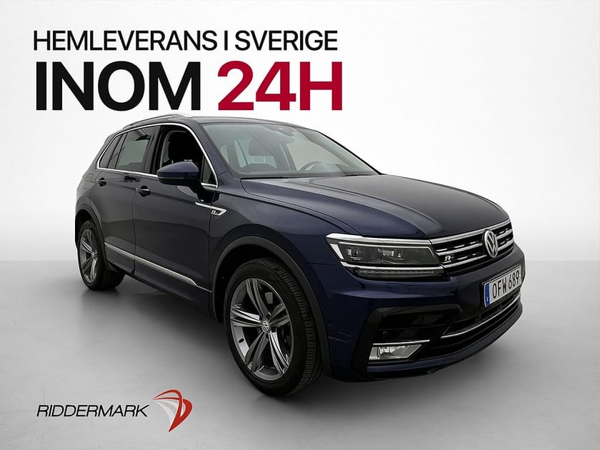 Bild 1 av Volkswagen Tiguan 2.0 TDI 190hk 4M R-line Cockpit Värm Drag