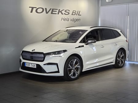 Škoda Enyaq iV 80 Sportline 204hk |Crystal Face|Canton|Drag