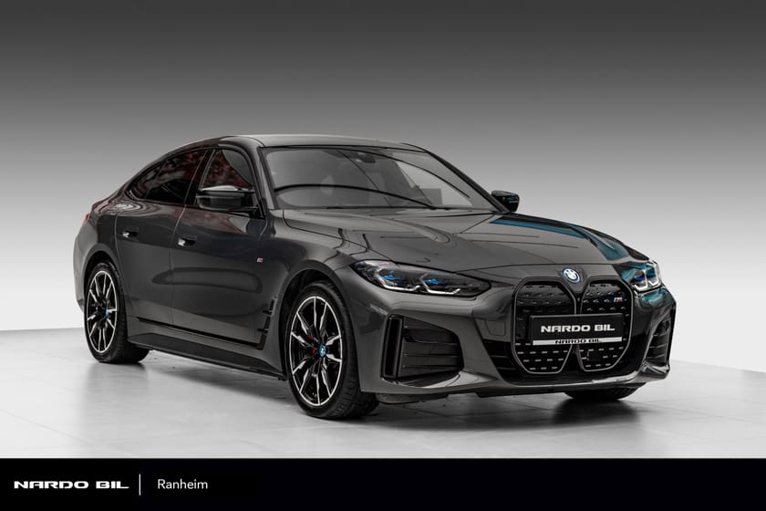 Bilde 1 av BMW i4 M50 xDrive Gran Coupé Fully Charged/Krok/H&K/Laser/HUD/ServAvtal