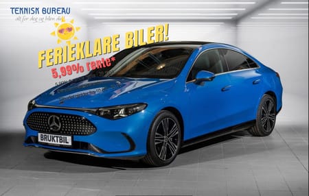 Mercedes-Benz CLA 350 4MATIC Rå rekkevidde, Lader med 320KW,