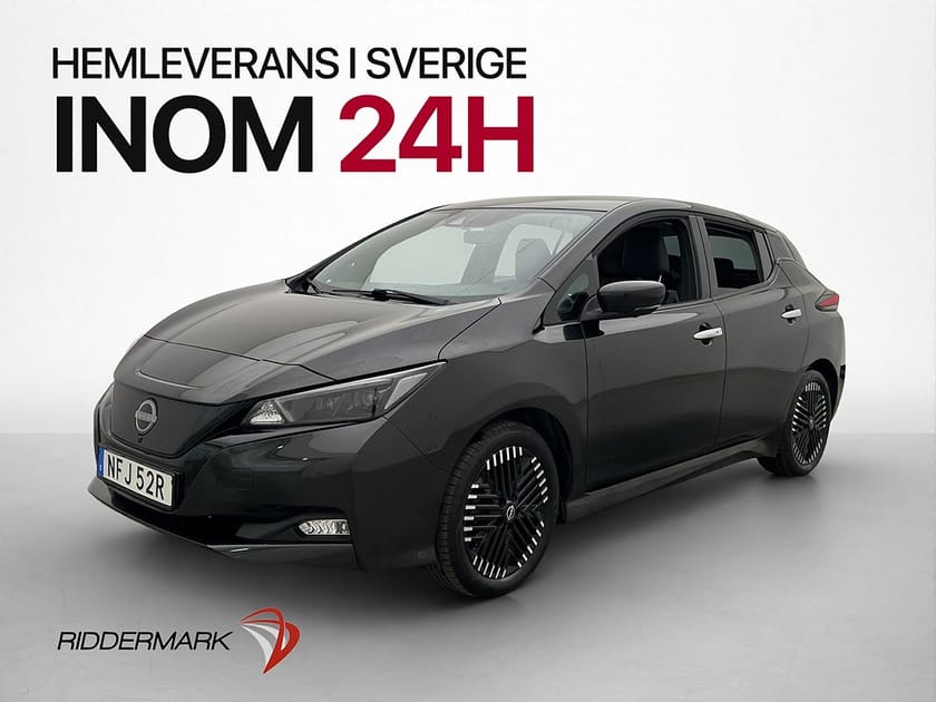 Bild 1 av Nissan Leaf 150hk Tekna BOSE 360° Skinn Navi Rattvärme
