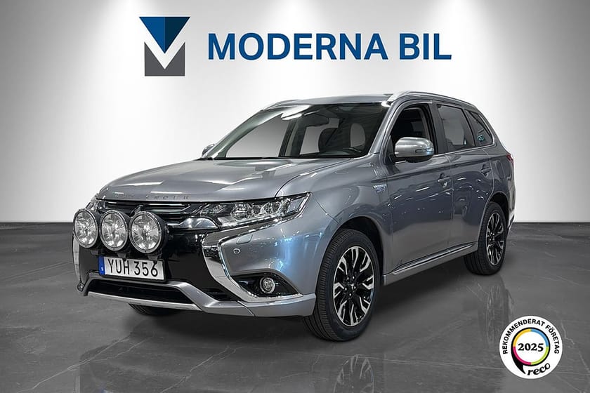 Bild 1 av Mitsubishi Outlander PHEV CVT 203hk Business 360° Skinn Dragkrok Nyservad