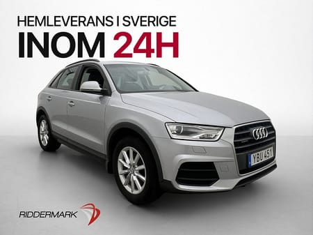 Audi Q3 2.0 TFSI Q Sport Edition Sensorer Halvskinn Fart BT