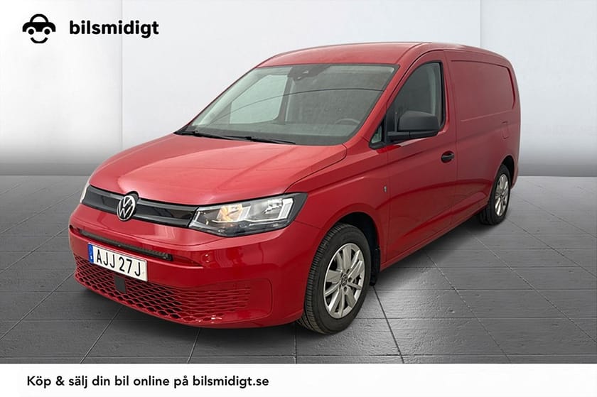 Bild 1 av Volkswagen Caddy Cargo Maxi 1.5 TSI Aut Inredd Kamera Värmare LED-ramp MOMS