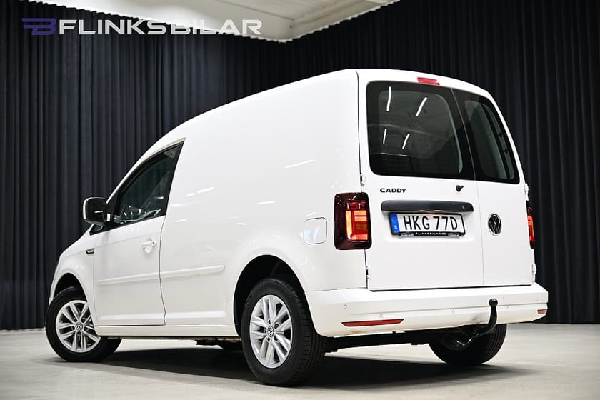 Bild 4 av Volkswagen Caddy Van 2.0 TDI 75HK Nedlackad|LED|Drag|Värmare|DrivePremium