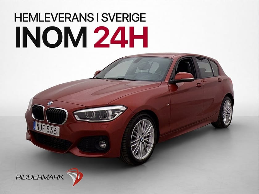 Bild 3 av BMW 118i 136hk M-Sport Skinn Sensorer 2 Brukare