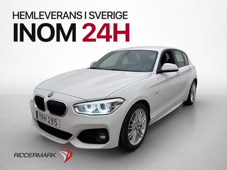 BMW 118d 150hk M Sport Shadowline Rattvärme  Nyservad