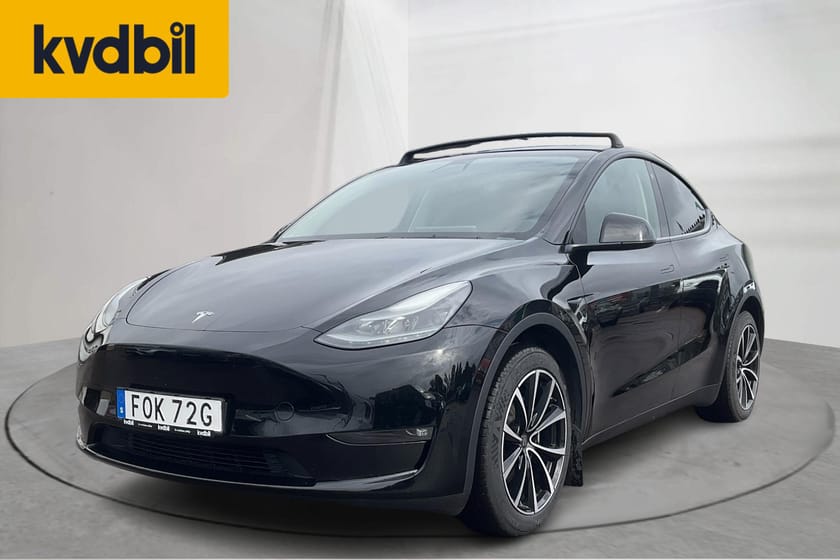 Bild 1 av Tesla Model Y Long Range AWD Dual Motor Vinterhjul Lastbågar
