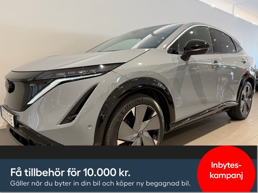 Bild 1 av Nissan Ariya 87 Evolve 87kWh / adaptiv farthållare / minnesstol / elektrisk stol / Backkamera / Sensorer /