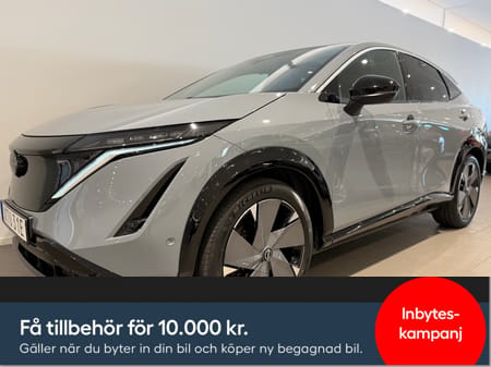 Nissan Ariya 87 Evolve 87kWh / adaptiv farthållare / minnesstol / elektrisk stol / Backkamera / Sensorer /