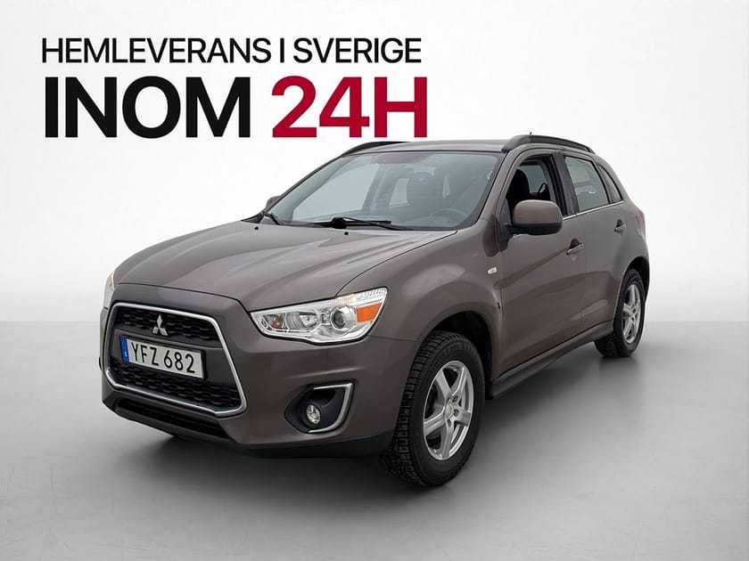 Bild 1 av Mitsubishi ASX 1.6 MIVEC 117hk Plus Farthållare 0,58l/mil