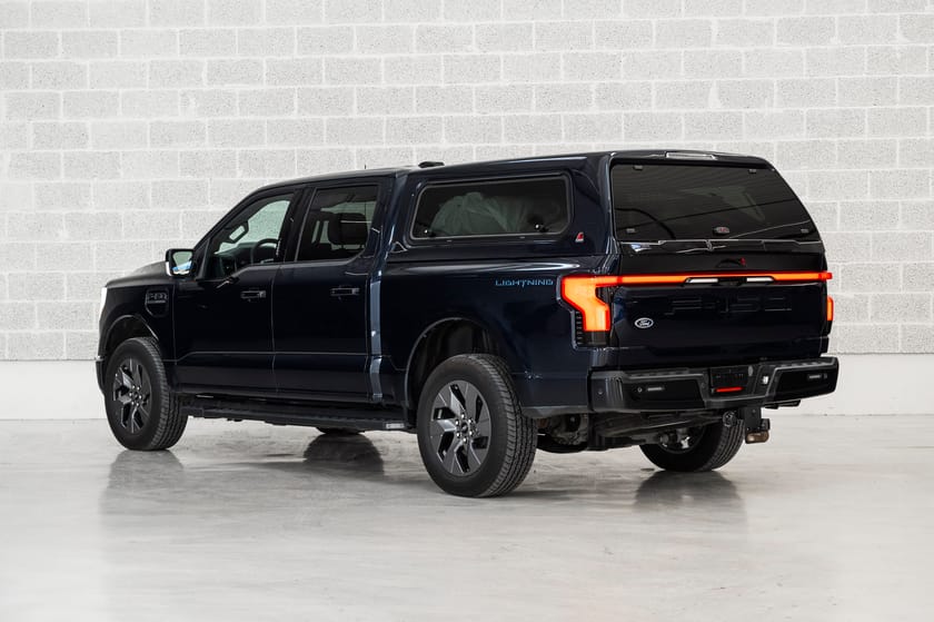 Bilde 5 av Ford F-150 Lightning Standard Range 98 kWh Lariat Launch Edition | Hardtop/Skuffeinnredning