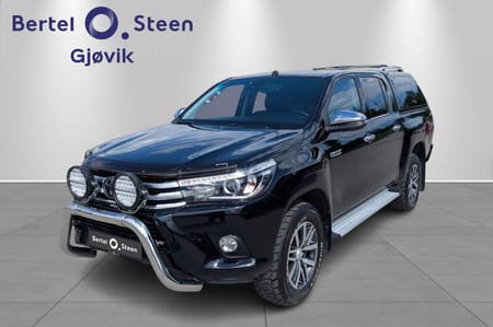 Toyota Hilux Dobbelcab SR/ D-cab/ GSX DC Topp/ P.varmer/ Mye utstyr!