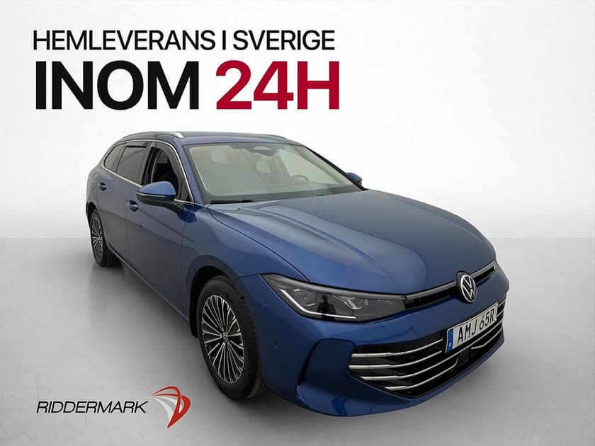 Bild 3 av Volkswagen Passat Variant eHybrid Sportscombi Värm Drag 360° Skinn