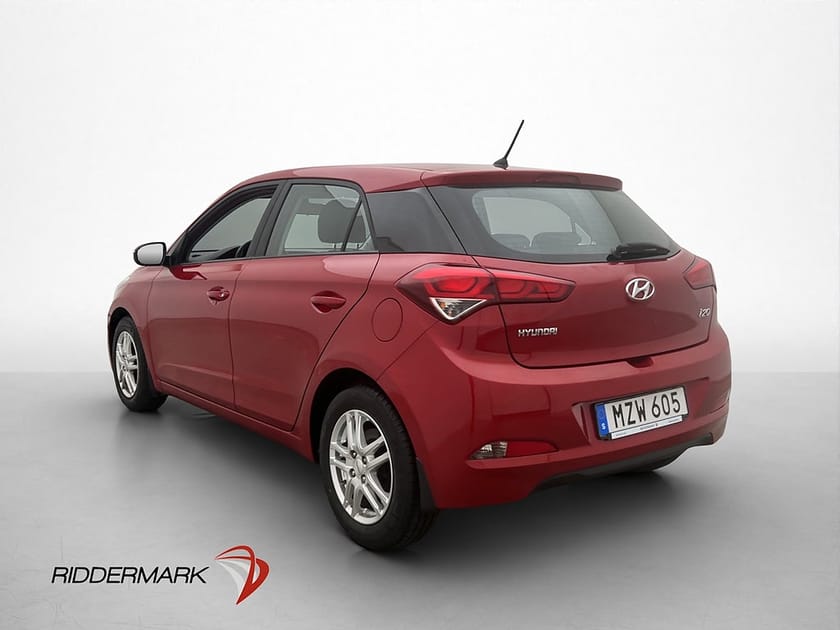 Bild 5 av Hyundai i20 1.2 Comfort Rattvärme 1 Ägare 0.48 l/mil 84hk