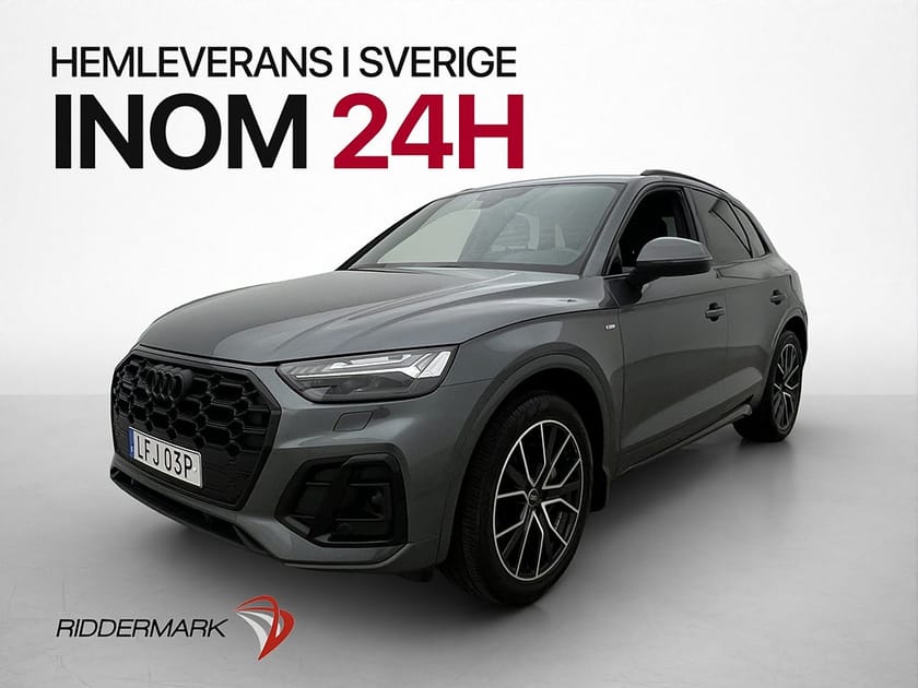 Bild 3 av Audi Q5 55 TFSI e quattro 367hk S-Line B&O Luftfjädring Drag