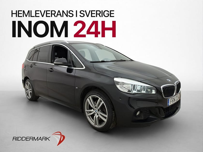Bild 1 av BMW 218i Gran Tourer 136hk M-Sport 7-Sits Kamera Drag HUD