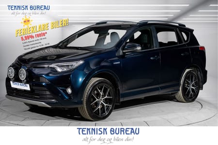 Toyota RAV4 Hybrid 2,5i 197 HK Hybrid, ACC, R. Kamera, H. Feste