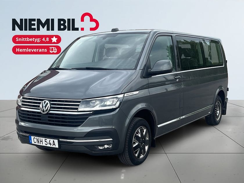 Bild 1 av Volkswagen Caravelle 2.0 TDI 9-Sits Dragkrok/Kamera/Psens/Dvärm/SoV-Däck