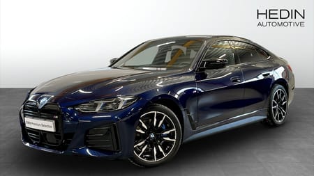 BMW i4 M60 xDrive Gran Coupé Fully Charged Adpt farthållare Elstolar 19" H/K Drag