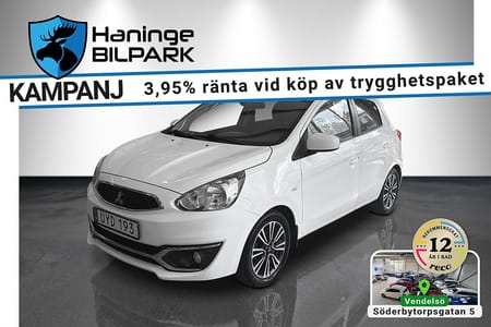 Mitsubishi Space Star 1.2 ClearTec AC USB Bluetooth/SUPERDEAL 3,95%/KAMKEDJA