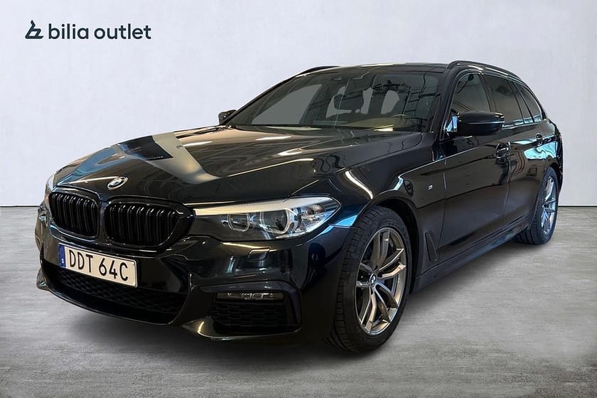 Bild 1 av BMW 520d xDrive Touring M Sport Dragkrok Navigation Värmare Moms