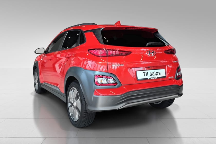 Bilde 4 av Hyundai Kona Electric 64 kWh LR Premium - Norsk bil, Skinn, R.Kamera, Gode dekk