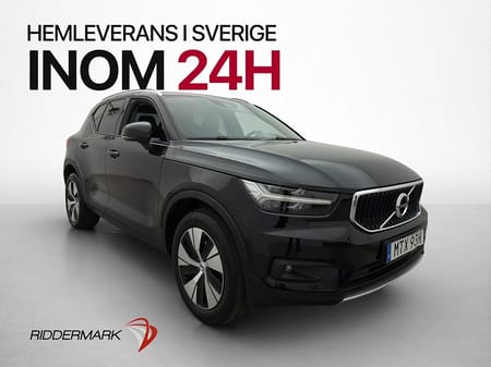 Volvo XC40 T3 Momentum Advc MOMS Halvskinn CarPlay Drag