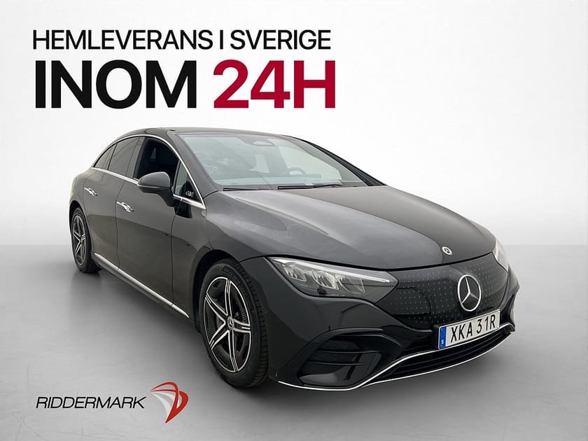 Bild 4 av Mercedes-Benz EQE 350 4MATIC AMG Värmare Pano Kamera Skinn