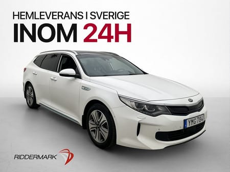 Kia Optima Sport Wagon Plug-in Hybrid SW P-HEV Advance Plus 2 Panorama Drag H/K Läder